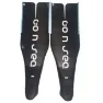 Go N Sea Long Distance Carbon Soft Flossen, Black