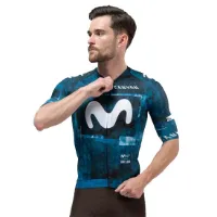 Gobik Cx Pro 4.0 Movistar Team Gravel Squad 2025 Kurzarm-radtrikot Gobik Cx Pro 4.0 Movistar Team Gravel Squad 2025 Kurzarm-radtrikot