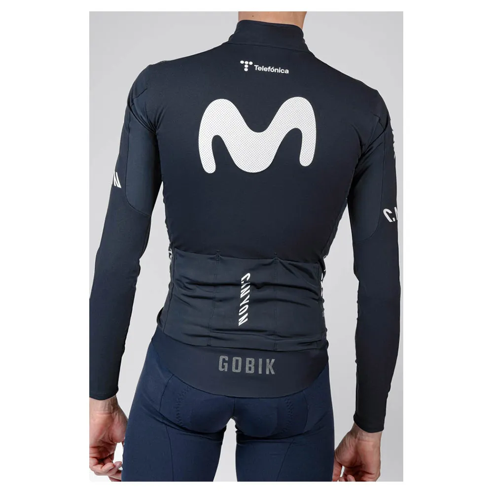Gobik Envy 2.0 Movistar Team 2025 Jacke Gobik Envy 2.0 Movistar Team 2025 Jacke