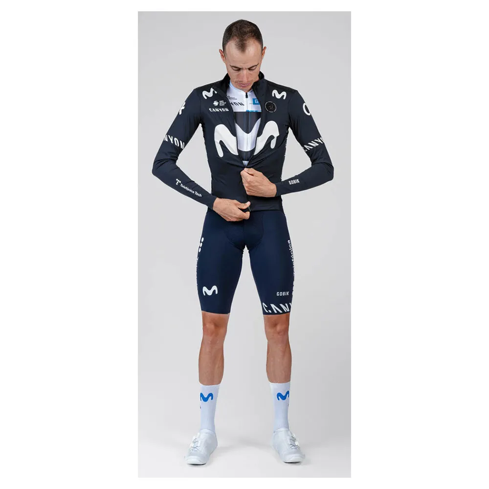 Gobik Envy 2.0 Movistar Team 2025 Jacke Gobik Envy 2.0 Movistar Team 2025 Jacke