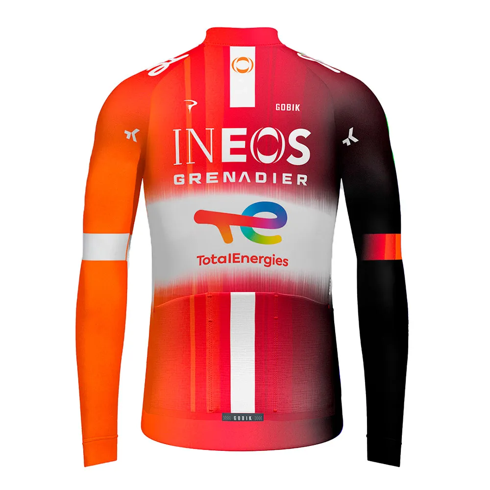 Gobik Hyder Ineos Grenadiers 2.0 2025 Langarm-trikot Gobik Hyder Ineos Grenadiers 2.0 2025 Langarm-trikot