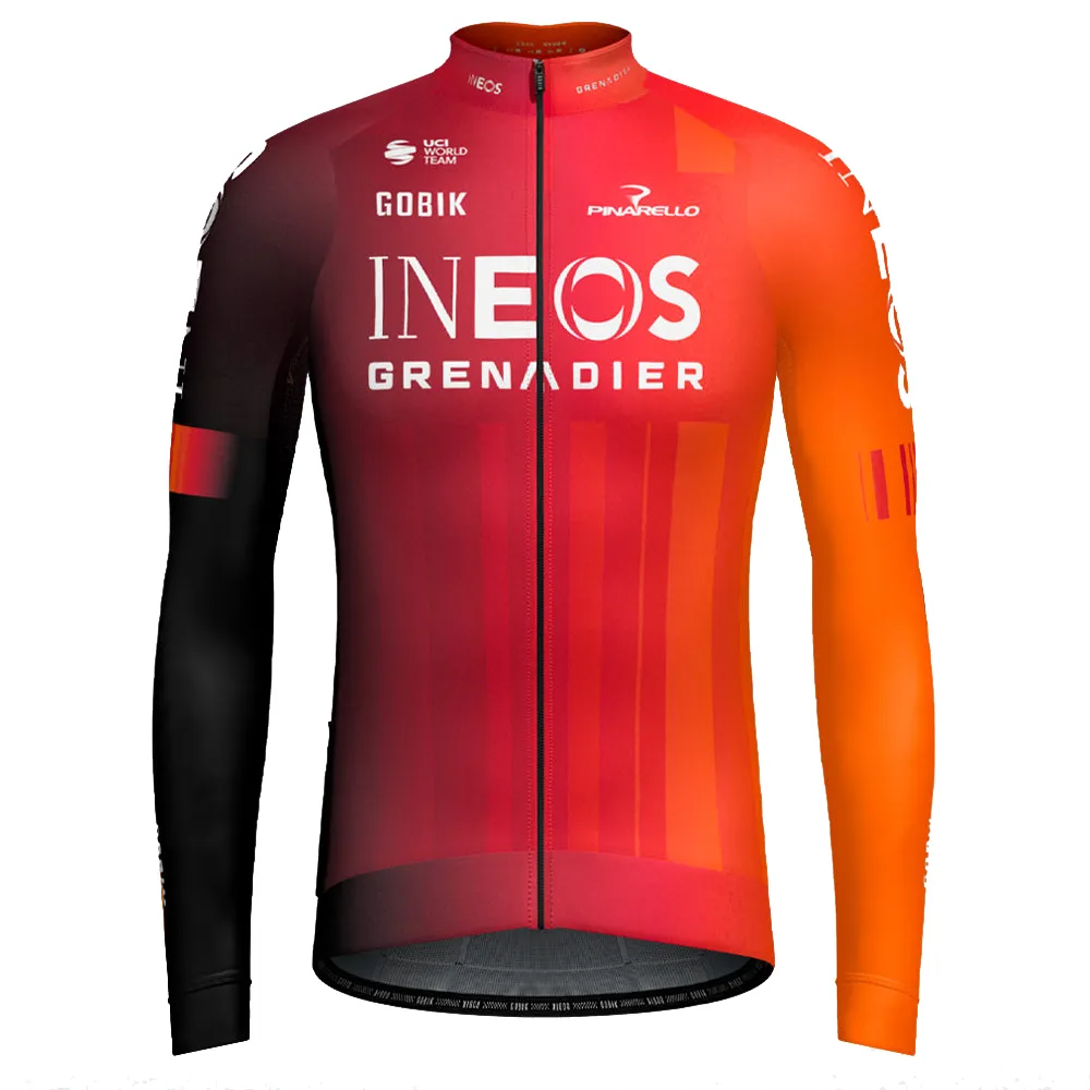 Gobik Hyder Ineos Grenadiers 2025 Langarm-trikot Gobik Hyder Ineos Grenadiers 2025 Langarm-trikot