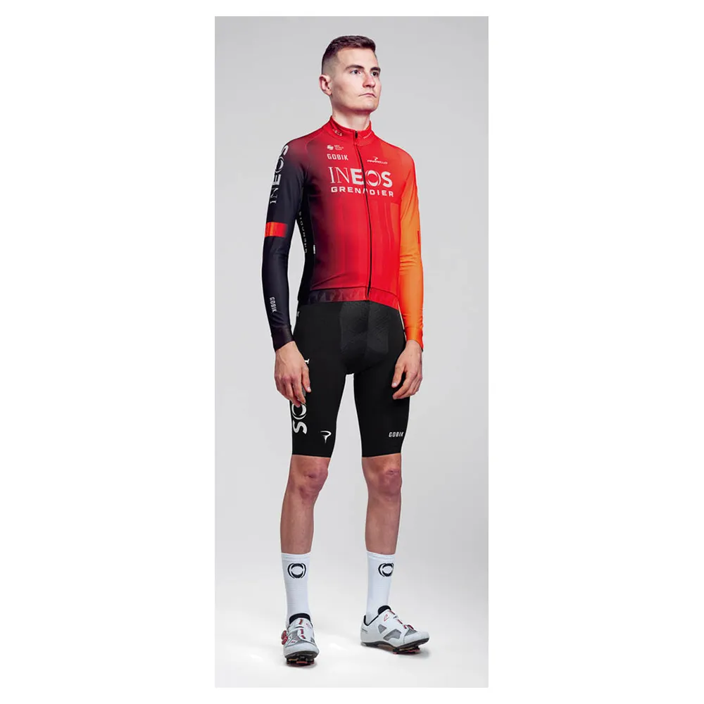 Gobik Hyder Ineos Grenadiers 2025 Langarm-trikot Gobik Hyder Ineos Grenadiers 2025 Langarm-trikot