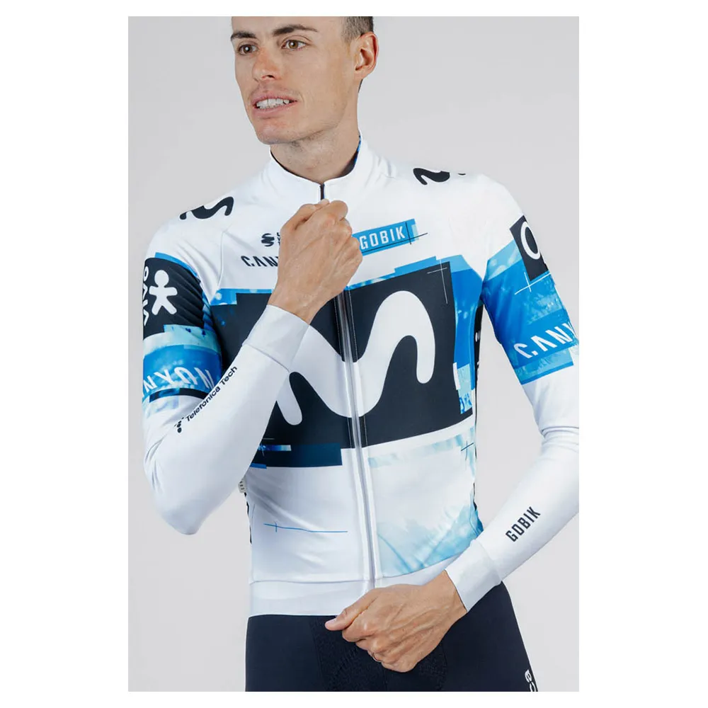 Gobik Hyder Movistar Team 2025 Langarm-trikot Gobik Hyder Movistar Team 2025 Langarm-trikot