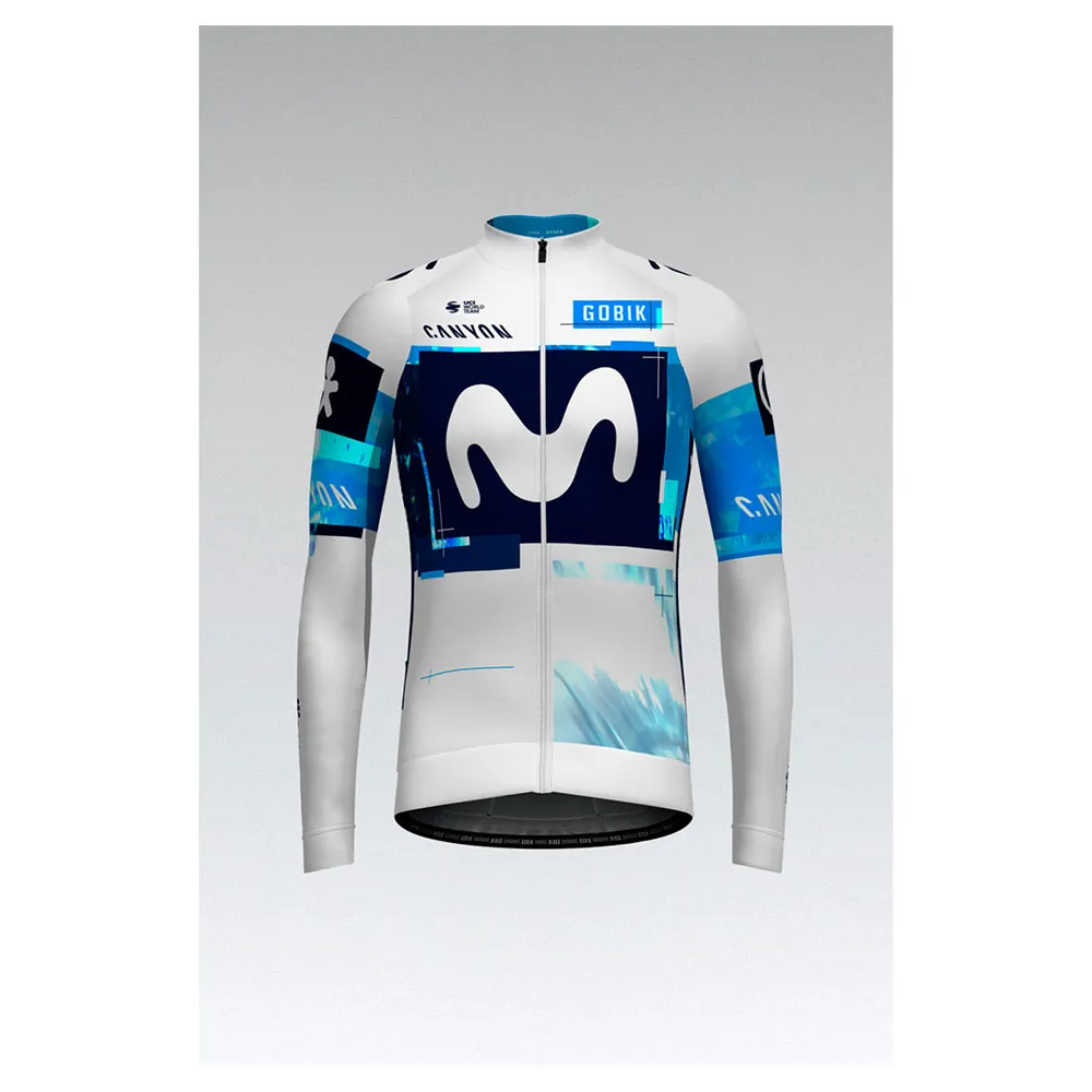 Gobik Movistar Hyder Movistar Team 2025 Langarm-trikot