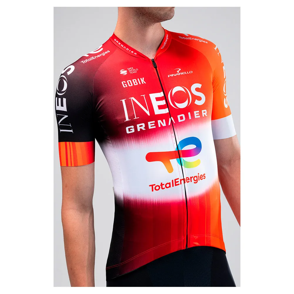 Gobik Odyssey Ineos Grenadiers 2.0 2025 Kurzarm-radtrikot Gobik Odyssey Ineos Grenadiers 2.0 2025 Kurzarm-radtrikot