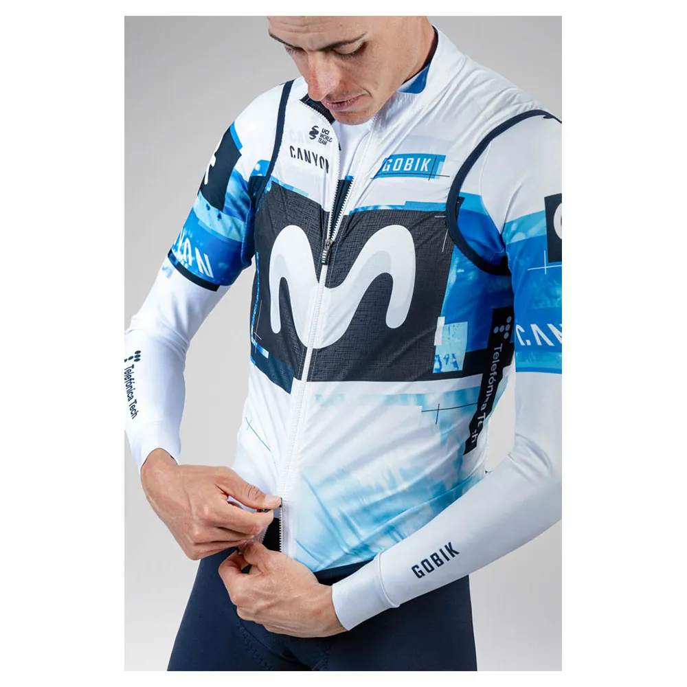 Gobik Plus 2.0 Movistar Team 2025 Weste Gobik Plus 2.0 Movistar Team 2025 Weste