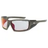 Gog Elbrus C Photochrome Sonnenbrille, Matt green / black, Reflex Red/CAT1-4