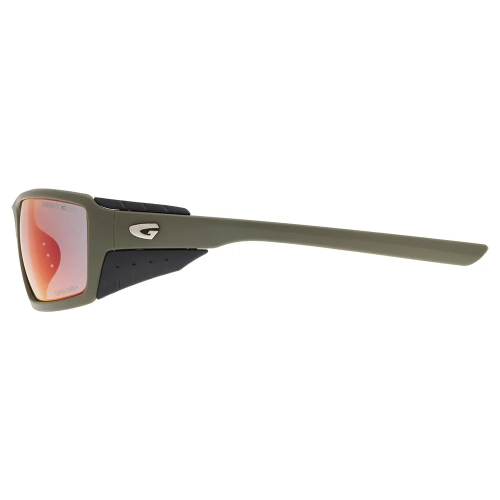 Gog Elbrus C Photochrome Sonnenbrille, Matt green / black, Reflex Red/CAT1-4 Gog Elbrus C Photochrome Sonnenbrille, Matt green / black, Reflex Red/CAT1-4