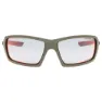 Gog Elbrus C Photochrome Sonnenbrille, Matt green / black, Reflex Red/CAT1-4