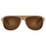 Gog Fitz Roy Polarisierte Sonnenbrille, Matt desert / black, Reflex Gold/CAT3