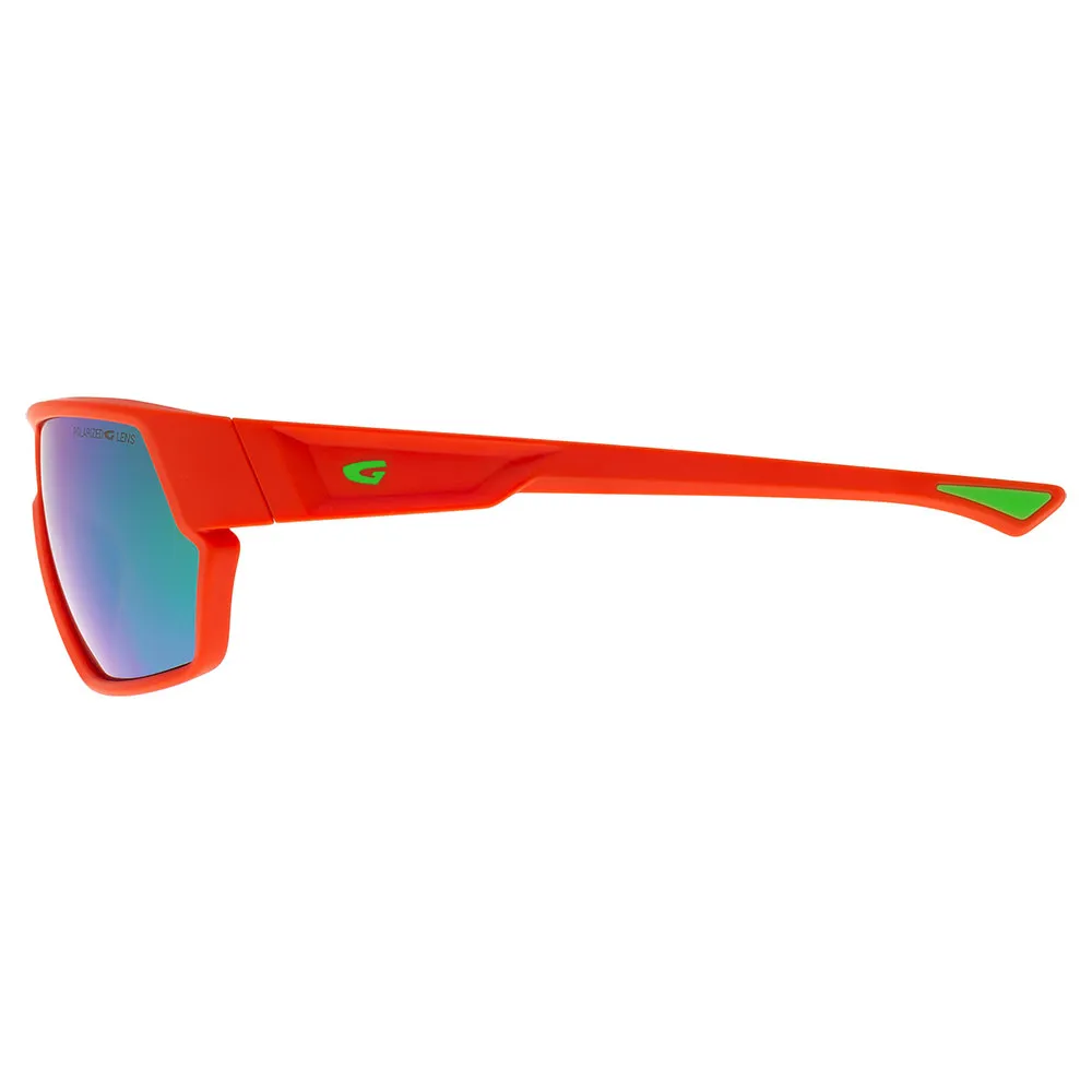 Gog G1 Polarisierte Sonnenbrille, Matt neon orange / green, Reflex Green/CAT3 Gog G1 Polarisierte Sonnenbrille, Matt neon orange / green, Reflex Green/CAT3
