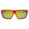 Gog G1 Polarisierte Sonnenbrille, Matt neon orange / green, Reflex Green/CAT3