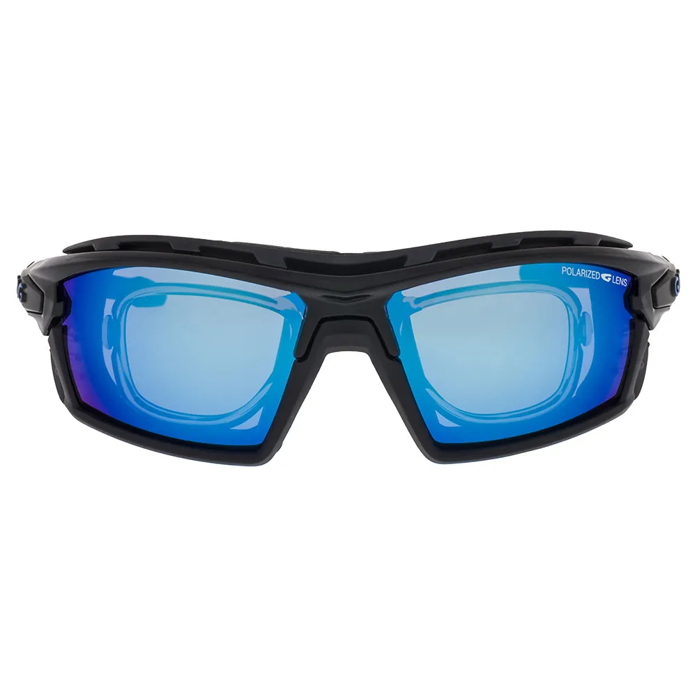 Gog Glaze+or Polarisierte Sonnenbrille, Black / blue, Reflex White-Blue/CAT3 Gog Glaze+or Polarisierte Sonnenbrille, Black / blue, Reflex White-Blue/CAT3