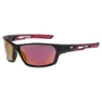 Gog Jil Polarisierte Sonnenbrille, Matt black / red, Red Mirror/CAT3