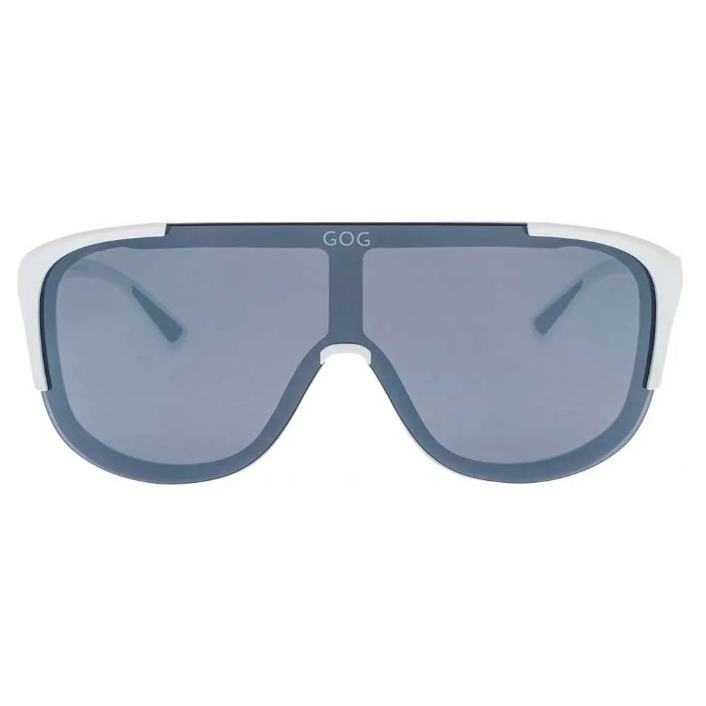Gog Medusa Sonnenbrille, Matt white / grey, Silver Mirror/CAT3 Gog Medusa Sonnenbrille, Matt white / grey, Silver Mirror/CAT3