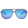 Gog Rayo Polarisierte Sonnenbrille, Matt grey / black, Reflex Blue/CAT3