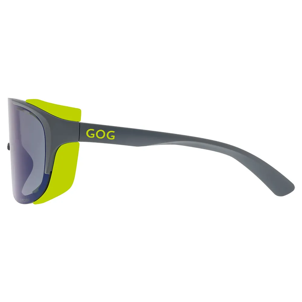 Gog Tatra C Photochrome Sonnenbrille, Matt grey / neon lemon, Reflex Blue/CAT2-4 Gog Tatra C Photochrome Sonnenbrille, Matt grey / neon lemon, Reflex Blue/CAT2-4