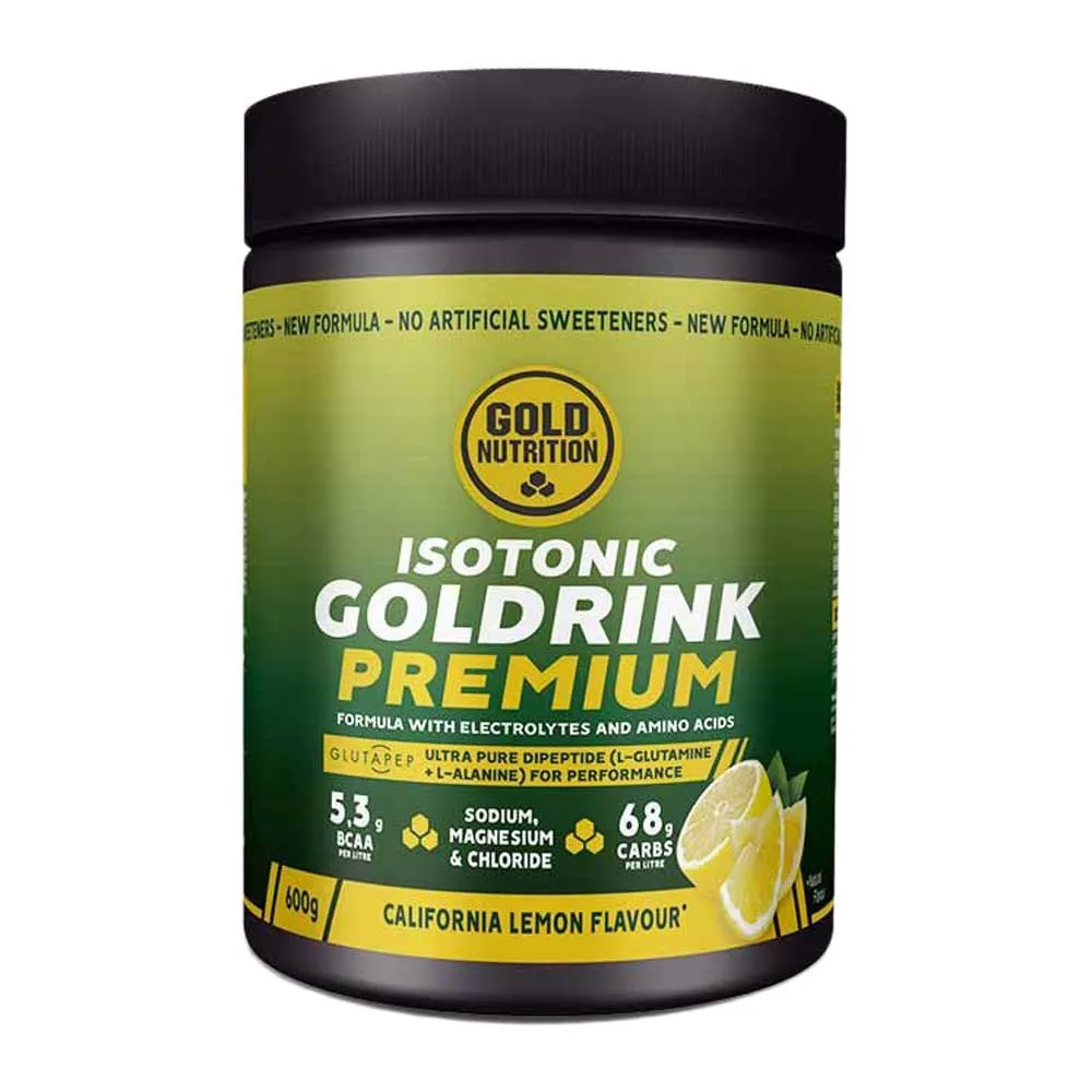 Gold Nutrition Gold Premium Isotonisches Pulvergetränk Zitrone 600g, Multicolor, One Size Gold Nutrition Gold Premium Isotonisches Pulvergetränk Zitrone 600g, Multicolor, One Size