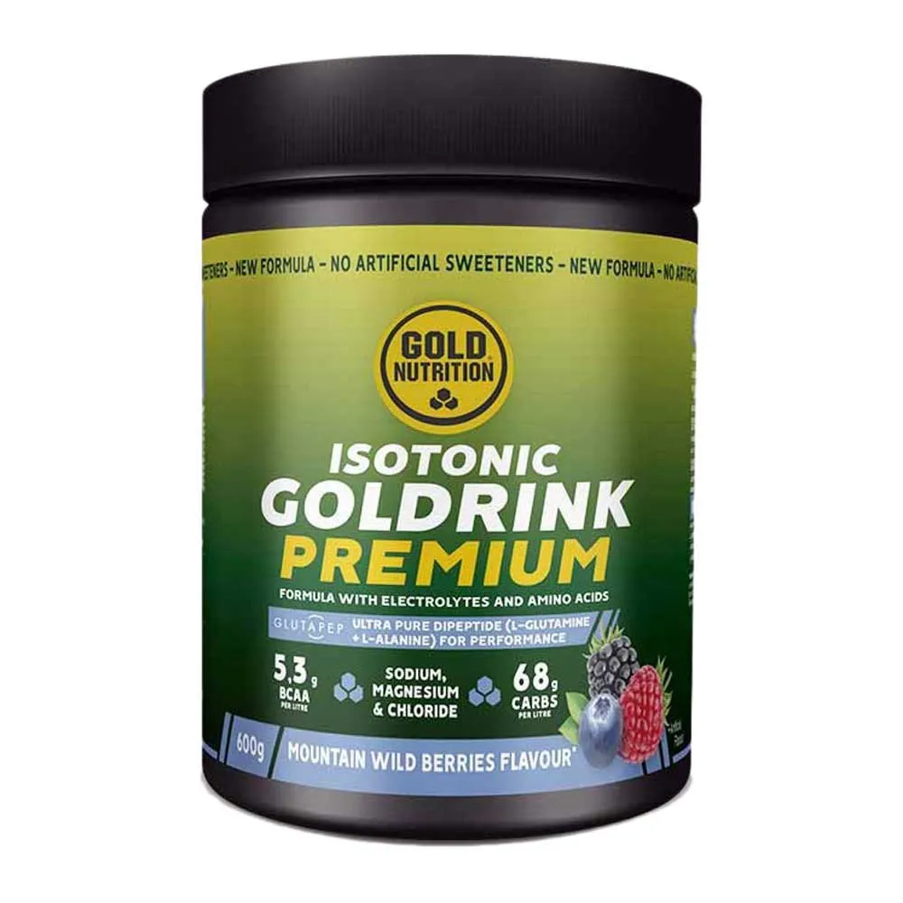Gold Nutrition Goldrink Premium Isotonisches Pulvergetränk Beere 600g, Multicolor, One Size Gold Nutrition Goldrink Premium Isotonisches Pulvergetränk Beere 600g, Multicolor, One Size