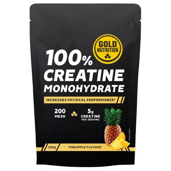 Gold Nutrition Monohydrate Kreatinpulver Ananas 200g, Multicolor, One Size Gold Nutrition Monohydrate Kreatinpulver Ananas 200g, Multicolor, One Size
