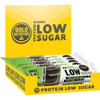 Gold Nutrition Proteinarmes Zuckerarmes & Plätzchen Sahne 60gr 10 Einheiten Gold Nutrition Proteinarmes Zuckerarmes & Plätzchen Sahne 60gr 10 Einheiten