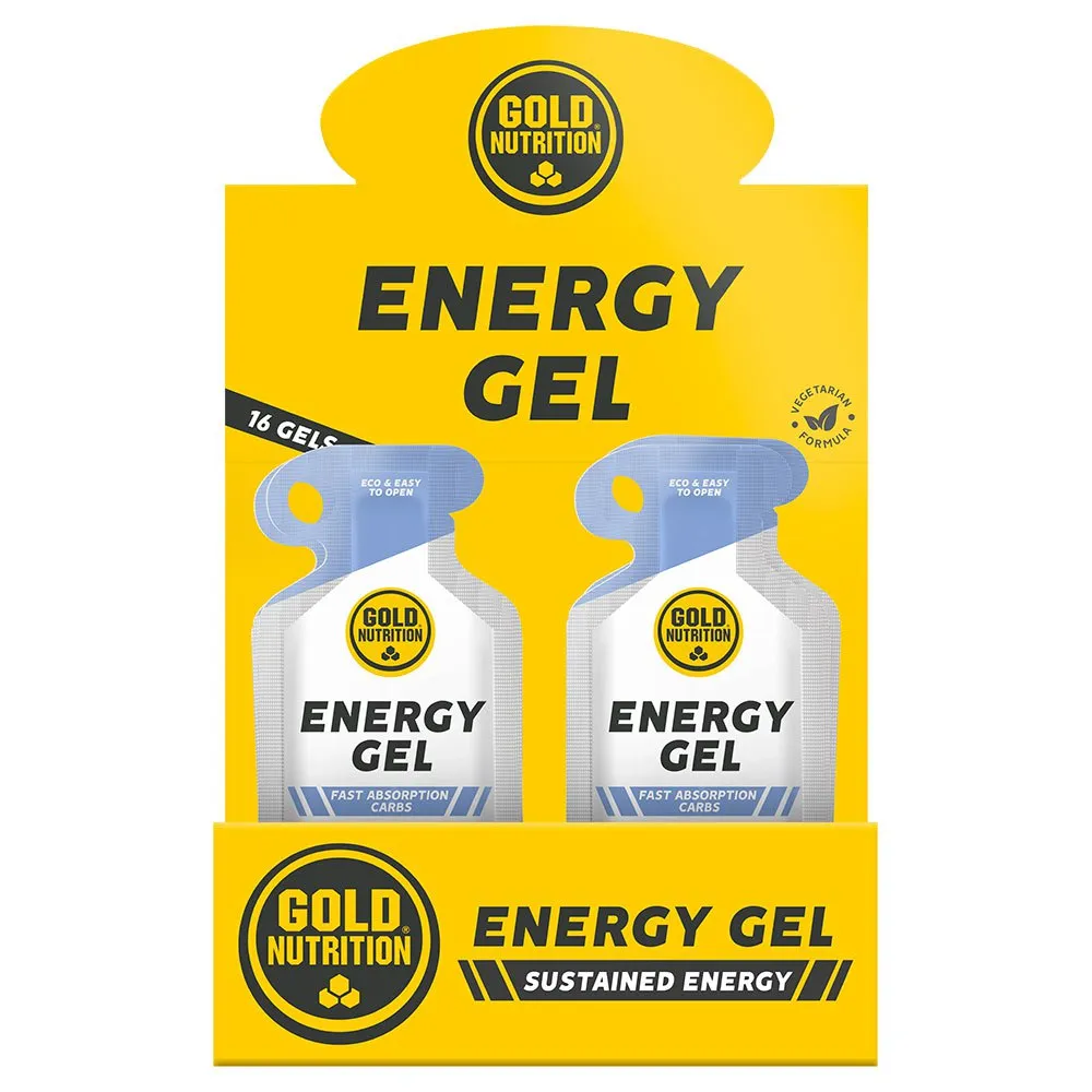 Gold Nutrition Schachtel Mit Energiegelen Wildbeeren 40g 16 Einheiten, Multicolor, One Size