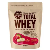Gold Nutrition Total Molkenprotein Erdbeere Und Banane 260g Gold Nutrition Total Molkenprotein Erdbeere Und Banane 260g