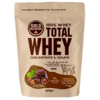 Gold Nutrition Total Molkenprotein Schokolade Und Haselnuss 260g Gold Nutrition Total Molkenprotein Schokolade Und Haselnuss 260g