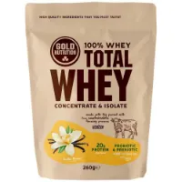 Gold Nutrition Total Molkenprotein Vanille 260g Gold Nutrition Total Molkenprotein Vanille 260g