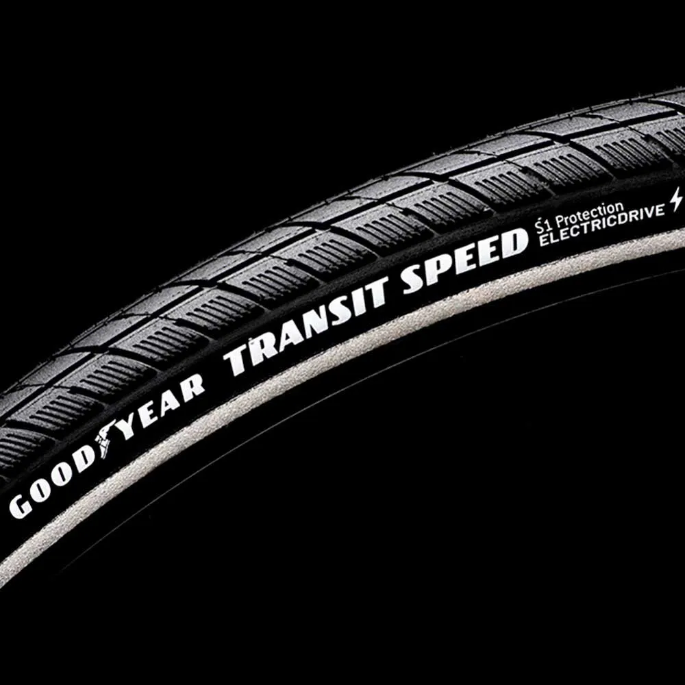 Goodyear Transit Speed S1 Protection Reflex 28´´ X 1.40 Steifer Urbanreifen, Black, 28" x 1.40 Goodyear Transit Speed S1 Protection Reflex 28´´ X 1.40 Steifer Urbanreifen, Black, 28" x 1.40
