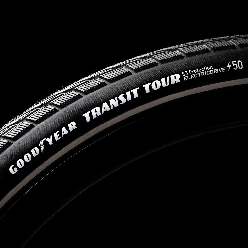 Goodyear Transit Tour S3 Protection Reflex 28´´ X 1.50 Steifer Urbanreifen, Black, 28" x 1.50 Goodyear Transit Tour S3 Protection Reflex 28´´ X 1.50 Steifer Urbanreifen, Black, 28" x 1.50