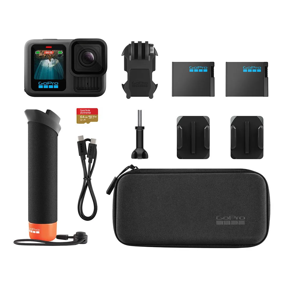 GoPro Hero 13 Black Action-kamera, Black, One Size GoPro Hero 13 Black Action-kamera, Black, One Size