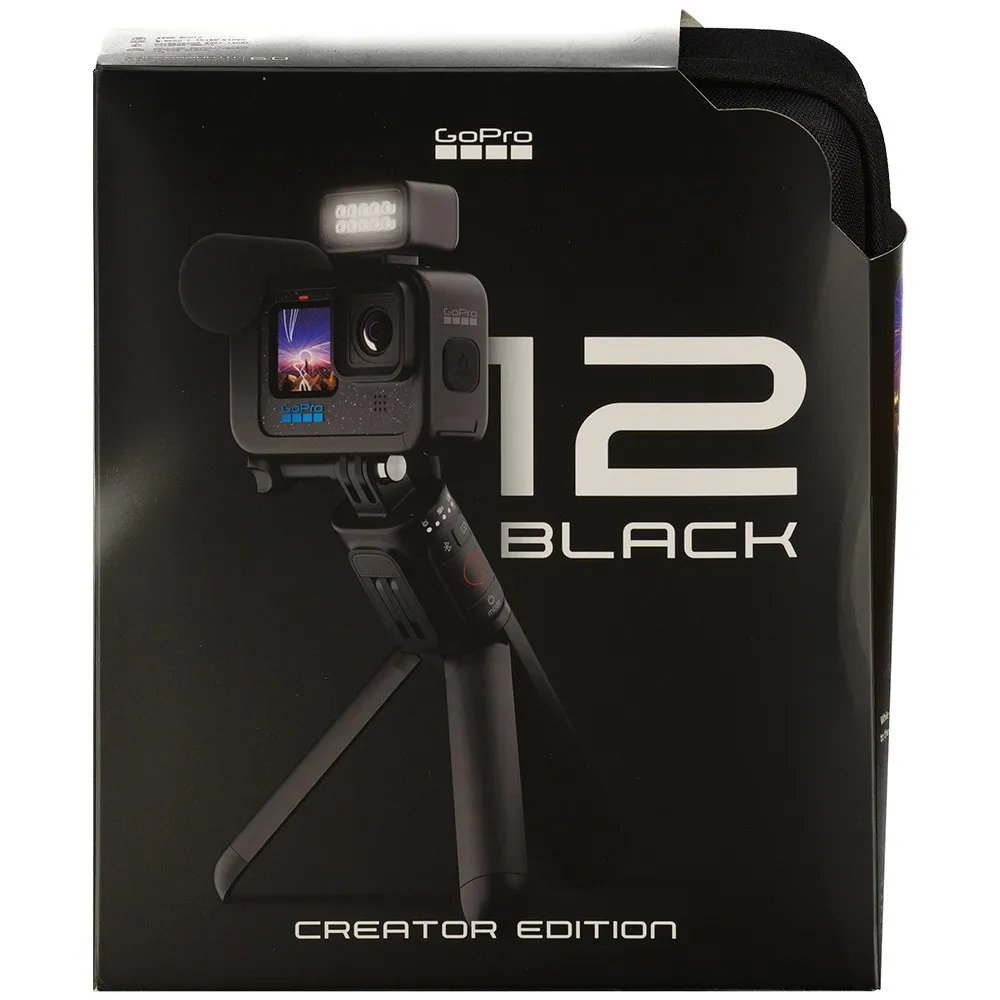 GoPro Hero12 Black Creator Edition Action-kamera, Black, One Size