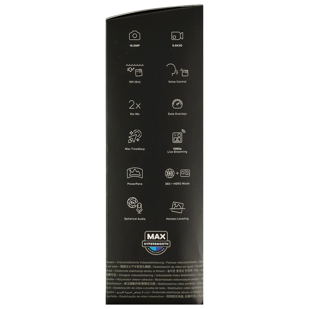 GoPro Max Action-kamera, Black, One Size GoPro Max Action-kamera, Black, One Size