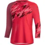 GOREWEAR C5 Trail Langarm Enduro Trikot, Hibiscus pink / chestnut red