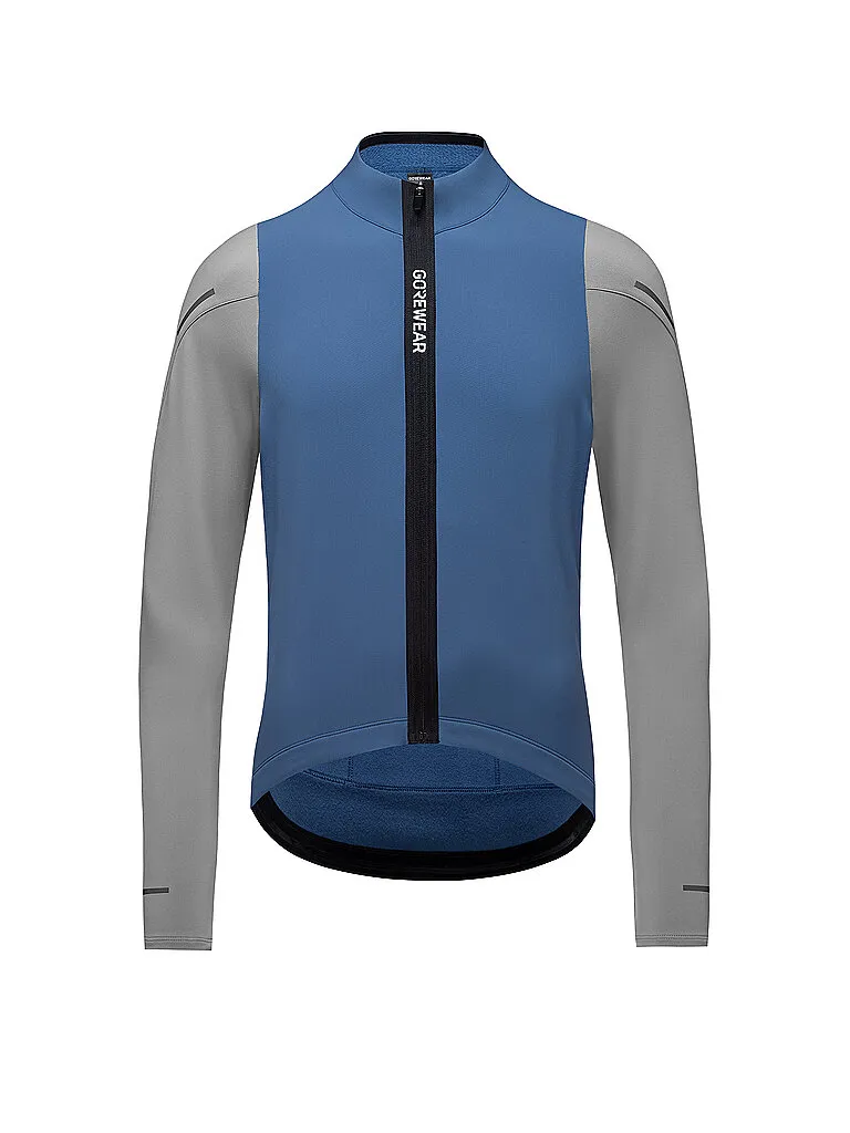GOREWEAR Herren Radtrikot Spinshirt Thermo, Blau GOREWEAR Herren Radtrikot Spinshirt Thermo, Blau