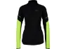 GOREWEAR M Damen Thermo Zip Shirt langarm, Black-neon yellow