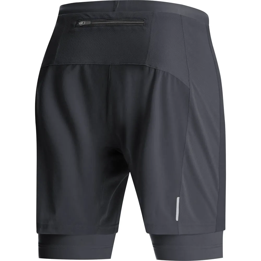 GOREWEAR R5 2 In 1 Kurze Hose Herren, Black