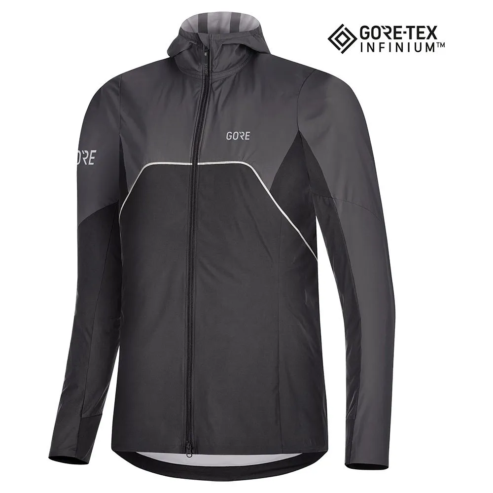 GOREWEAR R7 Partial Goretex Infinium Jacke female, Black / terra grey GOREWEAR R7 Partial Goretex Infinium Jacke female, Black / terra grey