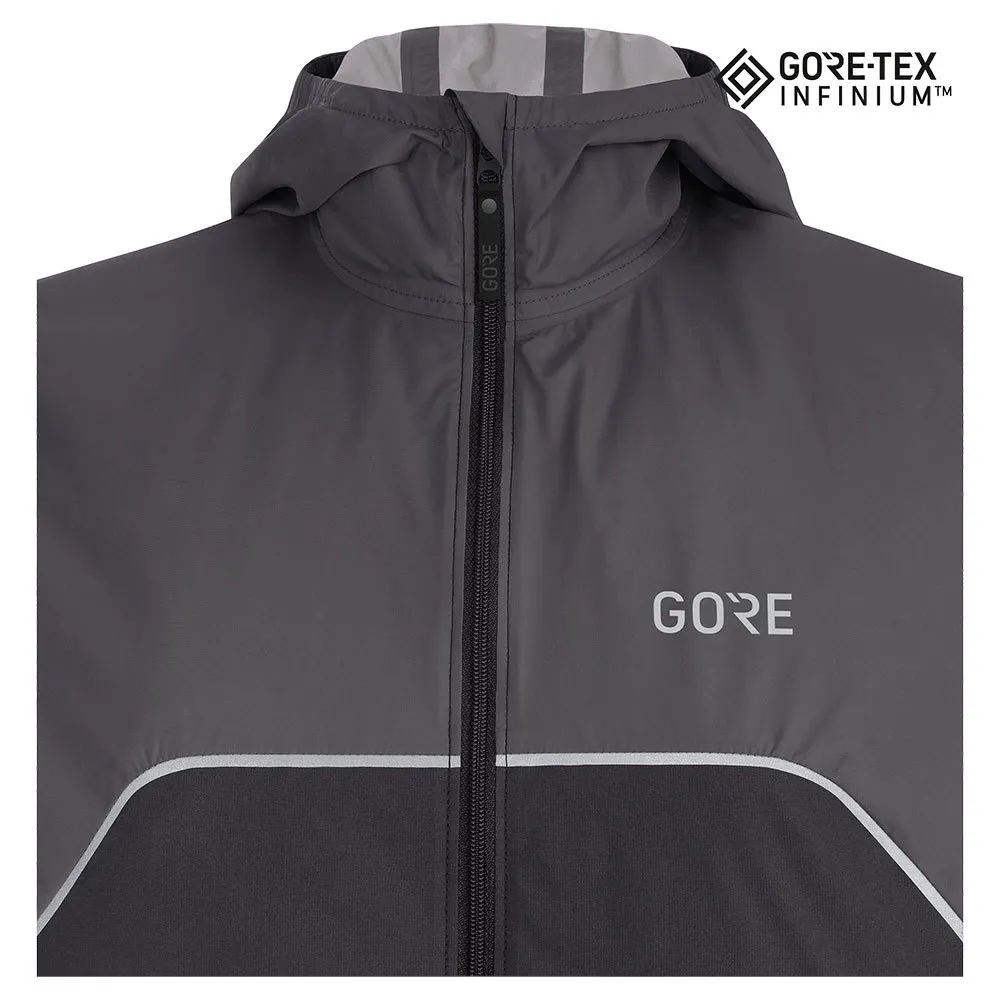 GOREWEAR R7 Partial Goretex Infinium Jacke female, Black / terra grey GOREWEAR R7 Partial Goretex Infinium Jacke female, Black / terra grey
