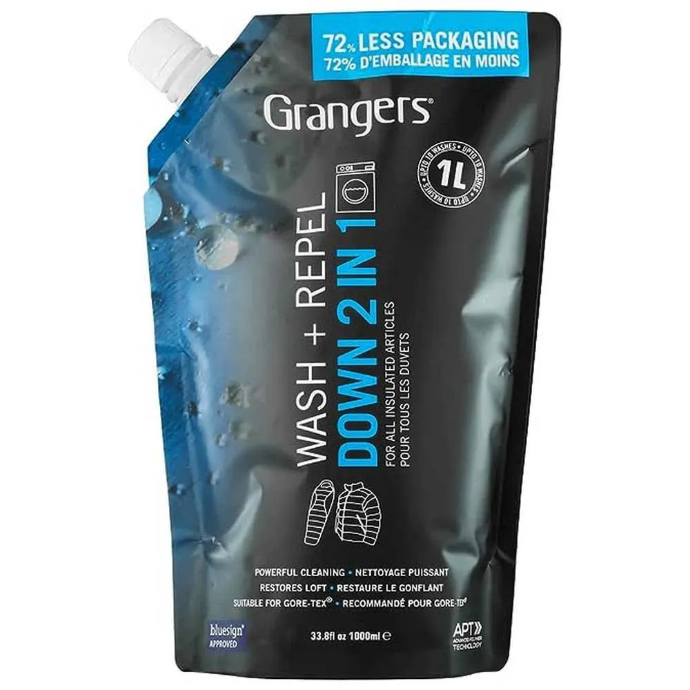 Grangers Waschen + Imprägnieren 2in1 Reiniger & Imprägniermittel 1l, Black / blue, One Size Grangers Waschen + Imprägnieren 2in1 Reiniger & Imprägniermittel 1l, Black / blue, One Size