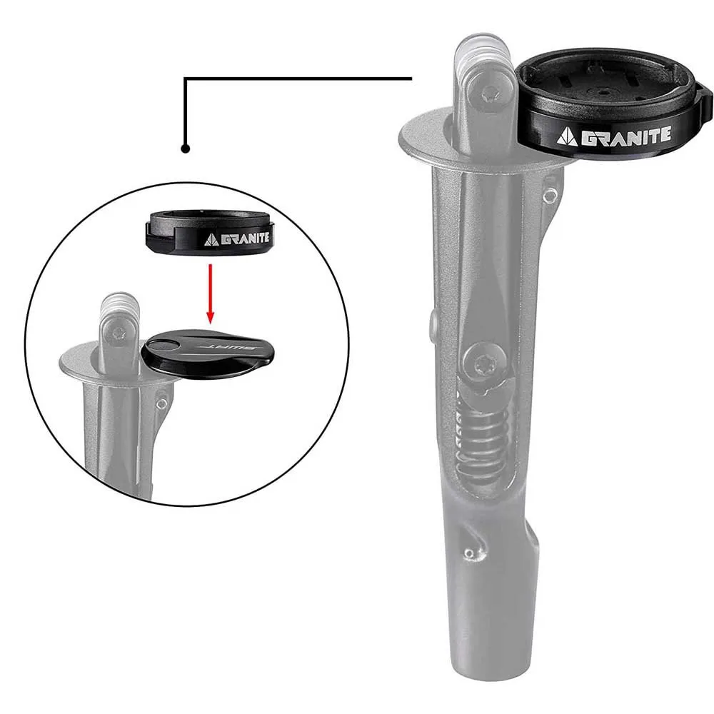 Granite Scope Fahrradcomputerhalterung, Black, One Size Granite Scope Fahrradcomputerhalterung, Black, One Size
