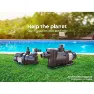 Gre Accessories 1.5 Ps Maximales Volumen 135 M³ Ø Selbstansaugende Pumpe 700mm unisex, Dark grey, 1.5cv