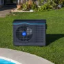 Gre Accessories 60 M³ 230 V Ø50 Mm 9.5kw Inverter-wärmepumpe Refurbished, Black, 60m³