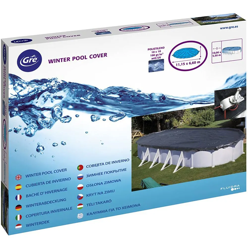 Gre Accessories Abdeckung Für Ovale Pools Gre Accessories Abdeckung Für Ovale Pools
