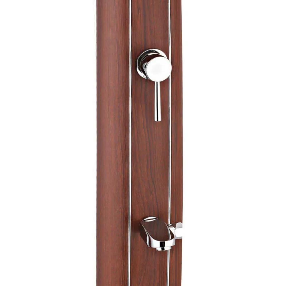 Gre Accessories Aluminium Runde Solardusche, Brown, 32L Gre Accessories Aluminium Runde Solardusche, Brown, 32L