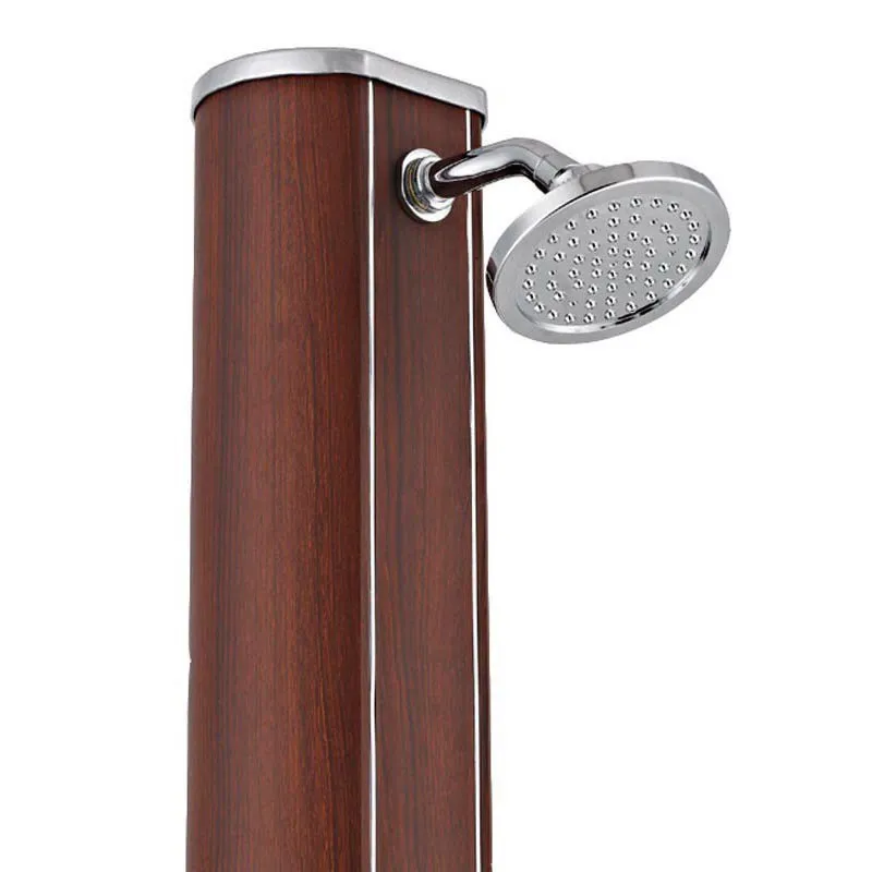 Gre Accessories Aluminium Runde Solardusche, Brown, 32L Gre Accessories Aluminium Runde Solardusche, Brown, 32L