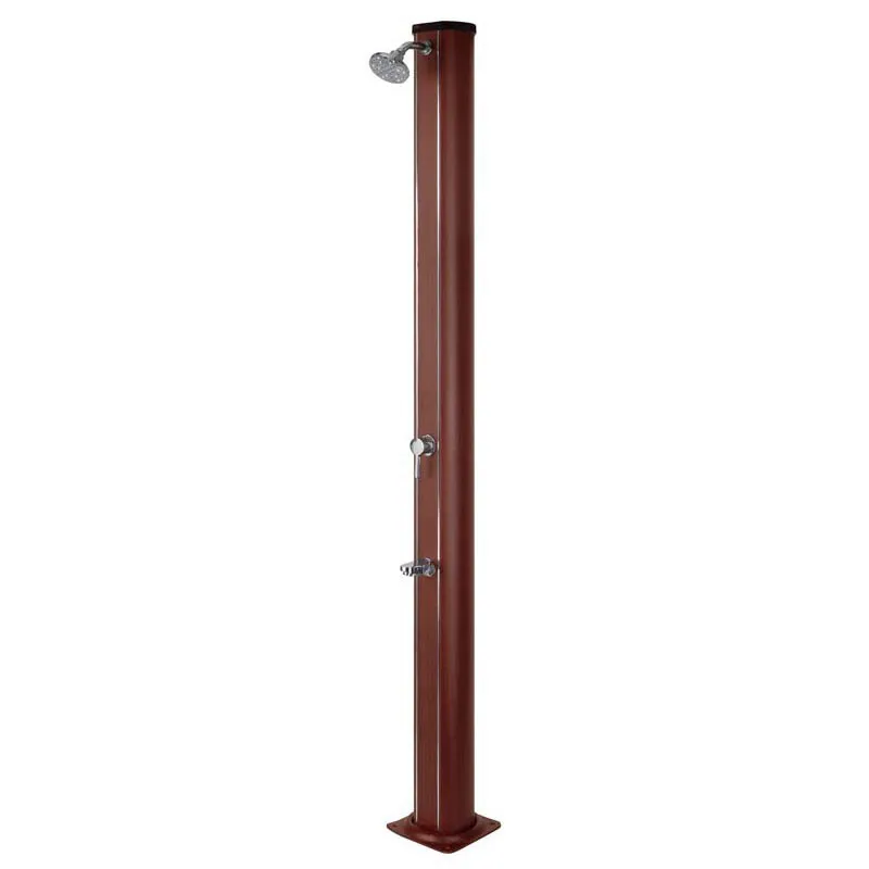 Gre Accessories Aluminium Runde Solardusche, Brown, 32L Gre Accessories Aluminium Runde Solardusche, Brown, 32L