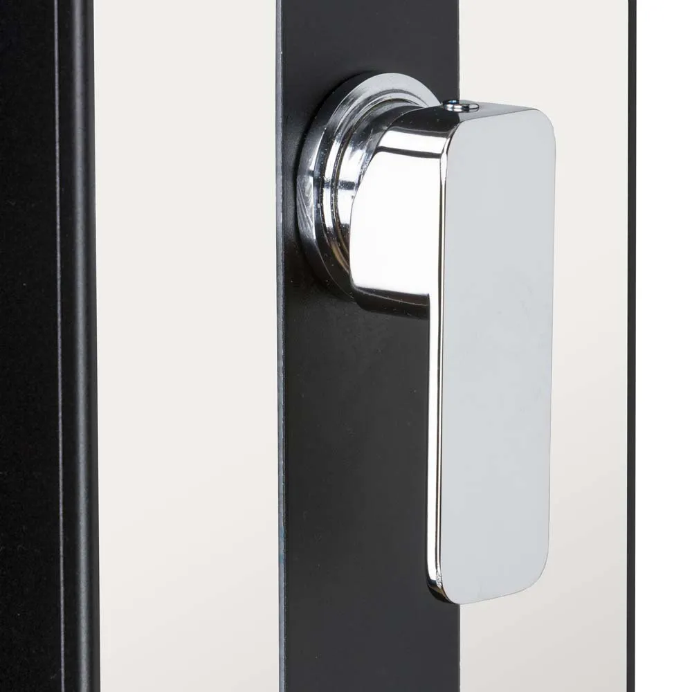 Gre Accessories Aluminium Solardusche 38l, Silver / black, One Size Gre Accessories Aluminium Solardusche 38l, Silver / black, One Size